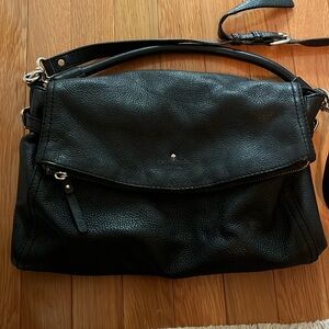 Kate Spade black leather purse